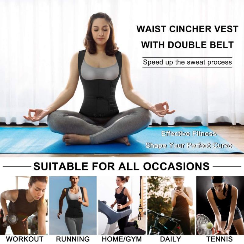 Body Shaping Vest and Shaping Belt Highly Elastic Waist and Abdominal Control Sports and Fitness Yoga Shaping Belt