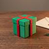 Durable Pla Christmas Ornaments 3D Printed Surprise Gift Box, Funny Interactive Fidget Toy with Parent Child Toys Teeth Design, Holiday Desk