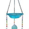 Bird Feeder Hanging Bath Food Dispenser Ornament Decor Garden Birdbath Birdfeeder for Backyard