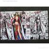 OPCG One Piece Playmat Luffy Law Zoro Ace Perona Trading Card Game Mat Dedicated Card Play Against Table Mat