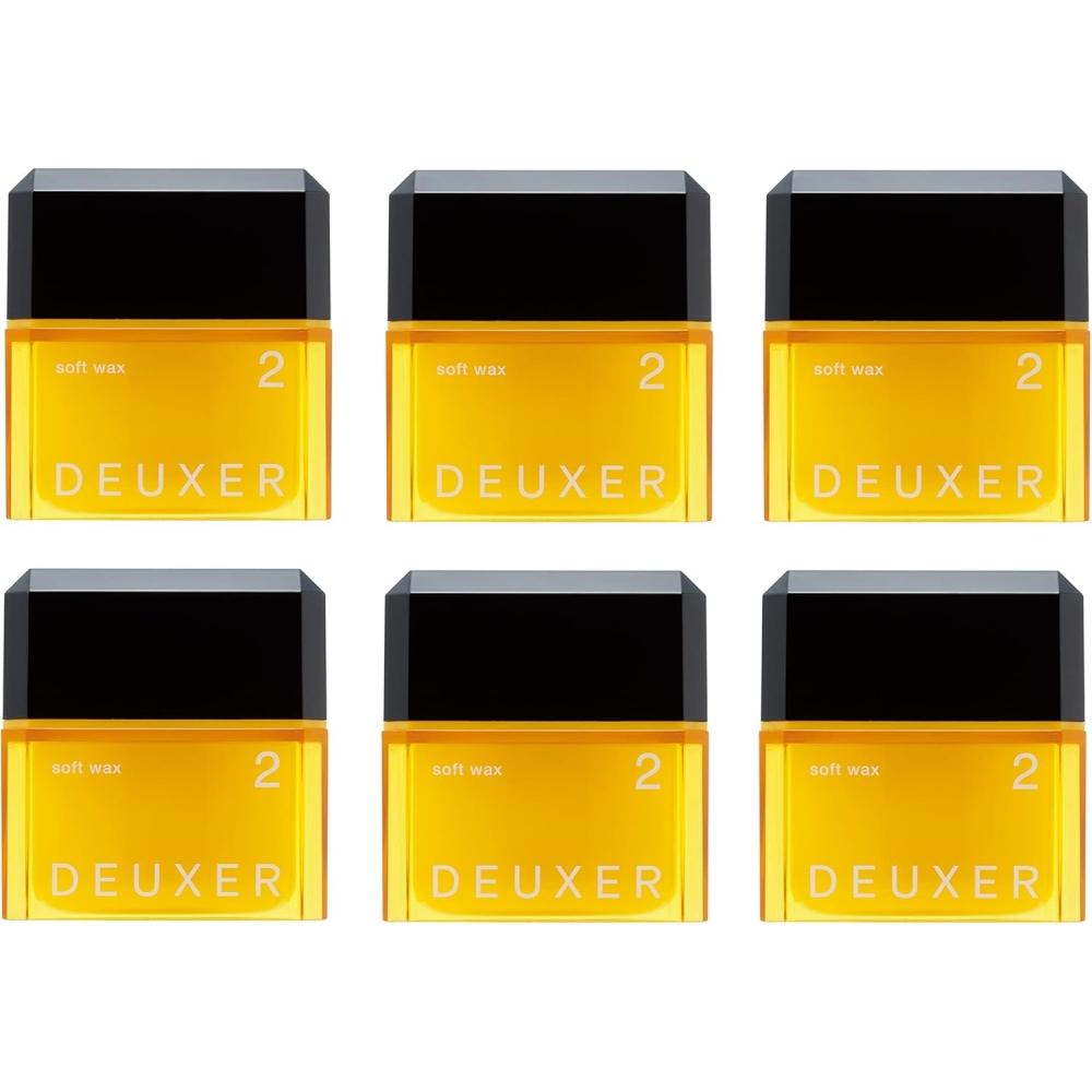 

Number Three Deuxer SOft Wax 2 Set Of 6 Hair Wax Floral Berry Yellow Set Of 6