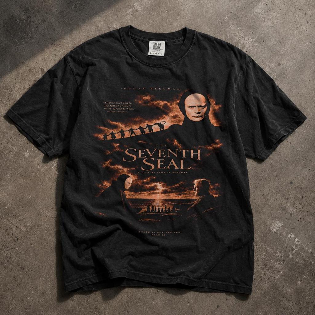 The Seventh Seal Shirt - Ingmar Bergman Vintage Tee
