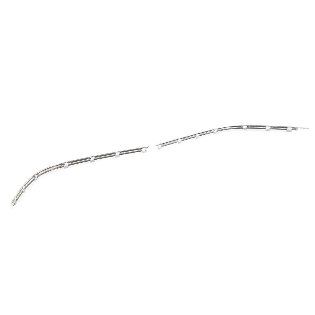 Front Bumper Moulding Chrome Trim 51118226562 Rocker Panel Impact Strip for 5 Series E39 1996 To 2003