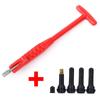 Car Tire Valve Puller Universal Auto Wheel Tyre Valve Pull Rod TR414 Vacuum Tire Valves Nozzle Kits Tire Repair Tool Accessories