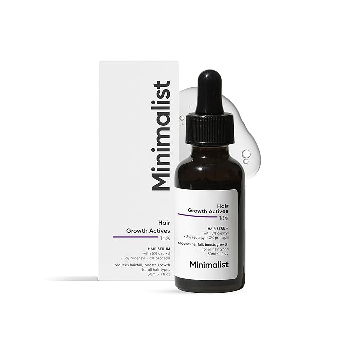 

Minimalist Hair Growth Serum 30 ml | For Hair Fall Control | For Men & Women 30 ML