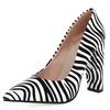 Fashion High Heels Shoes Women Large Size Sexy Animal Print Block Heels Pumps Women Party Office Shoes Dress Pumps Female