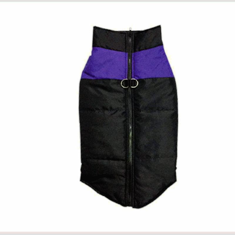 Pet Dog Ski Clothes Dog Clothes Warm Cotton Jacket Punching Jacket