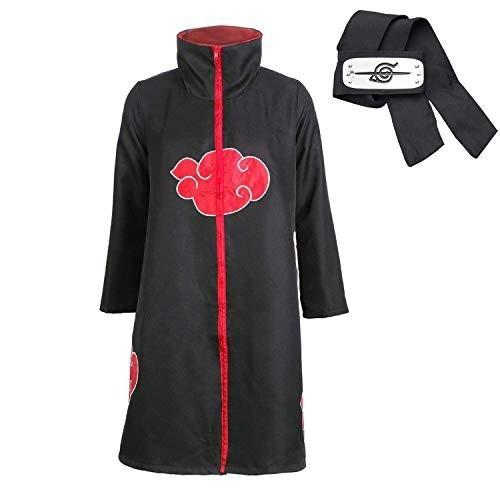 Halloween Cape Cloak Stand Collar Hooded Cosplay Costume for Anime Role Play