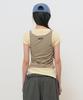 GENERALIDEA Two-Way Color Layered T-Shirt [Beige] / Gf2Lts532