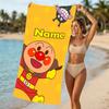 Customizable Personalized Beach Towels Anpanman Themed designs.Suitable for the Beach, Yoga, Sports;ideal As Beach Accessories
