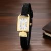 Square Women's Watch Leather Strap Waterproof Cute Fashion Analog Display Leather Belt Quartz Watch Fashion Watch Women's Accessories - Birthday
