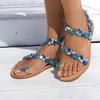 Ladies Rhinestones Sandals Summer Beach Slippers For Women Sandals Flip Flops Ladies Crystal Beach Sliders Casual Slippers Shoes