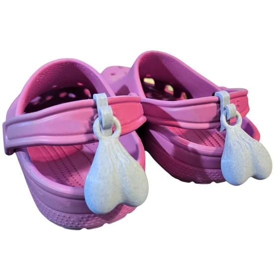 2Pcs Shoe Decorations Creative Shape Polish Surface Waterproof Bright Color Long Lasting Show Unique Charm Resin Sandal Hanging Ornament