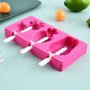 Ice Pop Maker, DIY Silicone Popsicle Mold with Lid, BPA-Free Easy Release Animal Shape Freezer Mold for Homemade Yogurt