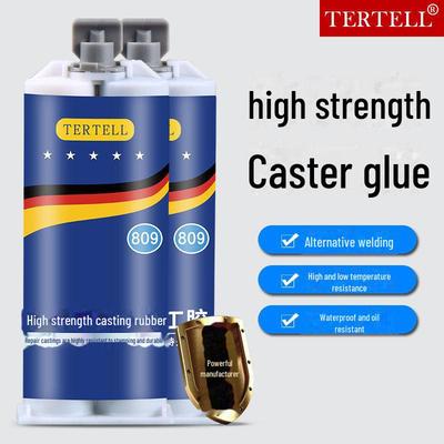 Pegamento AB resistente al calor para metal, hierro, cemento y plástico: adhesivo de alta resistencia para fundición, soldadura, relleno, esmerilado y perforación.