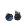 Waterproof KCD6 Round Power Switch with Light, Tripod Design, 2-Position, 23mm Outer Diameter, 20mm Hole Diameter