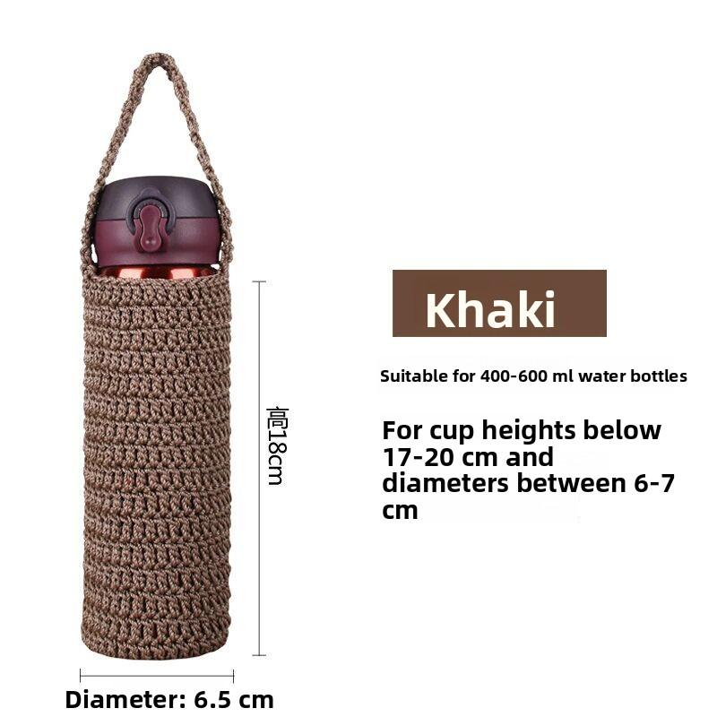 Handmade Cup Coaster Heat Insulation Anti-Scalding Thermal Glass Tea Cup Water Cup Cover Universal Cup Holder