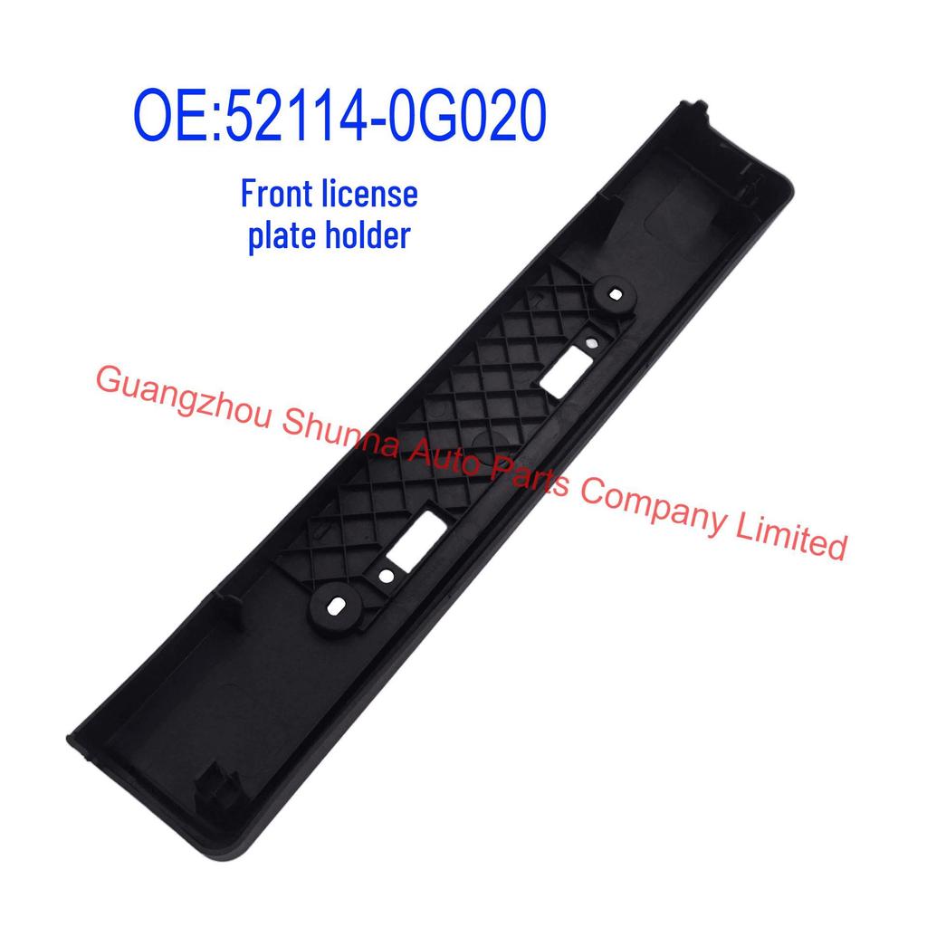 Support de Plaque d'Immatriculation Avant pour Toyota Land Cruiser Prado GRJ150 (2014-2016), Numéro de la pièce. 52114-0G020.