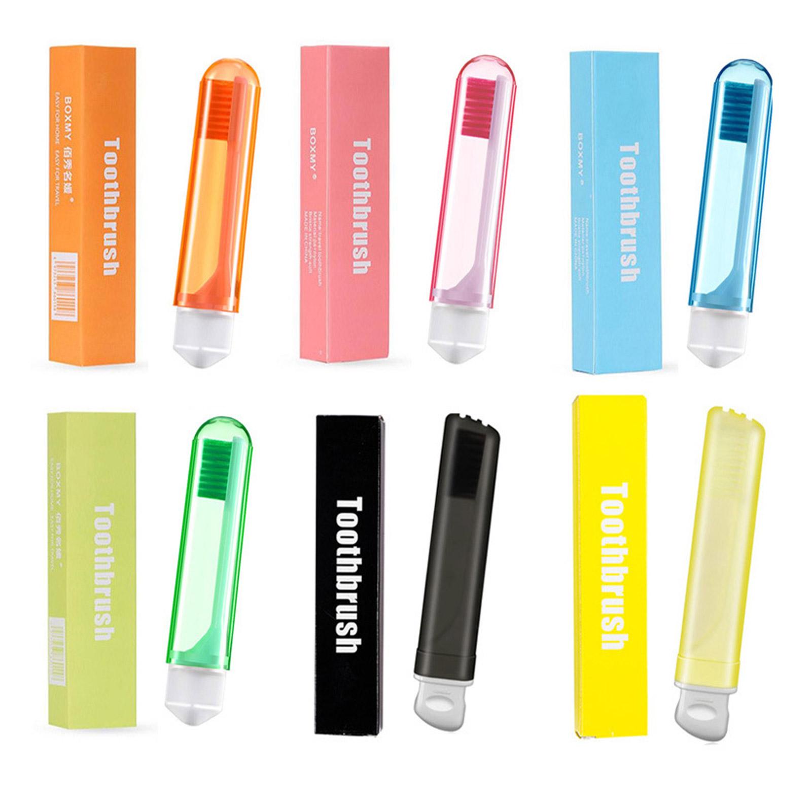 

Travel Toothbrush Set Of 6 Travel Toothbrush Portable Folding Soft Toothbrush Travel Toothbrush Folding Toothbrush Soft Travel