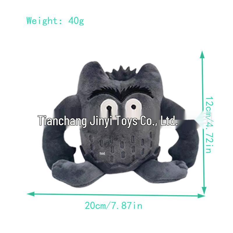 

Cross-Border Plush Toy: My Emotion Monster - The Color Monster Standard