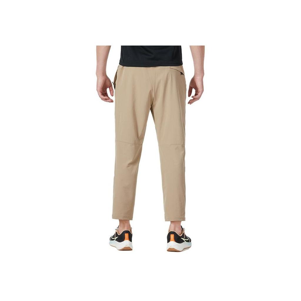 Nike Woven Breathable Solid Color Sports Pants Men Bottoms Beige FB7547-247