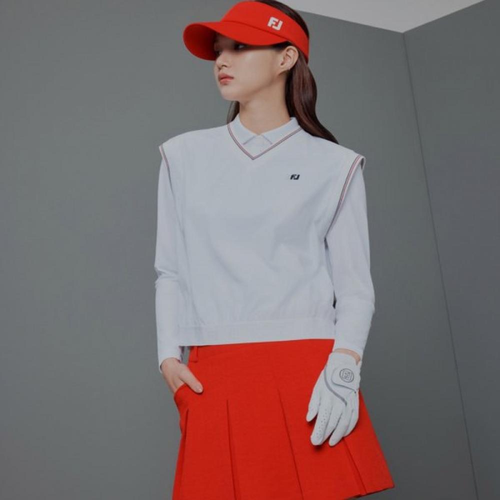 Footjoy Women S Woven veSt White 37328