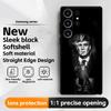Phone Case For Samsung Galaxy S25 S24 S23 S22 S21 S20 Plus Ultra Note20 Thomas Shelby Peaky Blinders Soft Black
