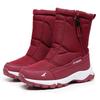 Women's Winter Minus 40 ° Fur Integrated Padded Waterproof Cloth Comfortable Warm Cold Lightweight Hiking Waterproof Non-slip High-top Snow Boots