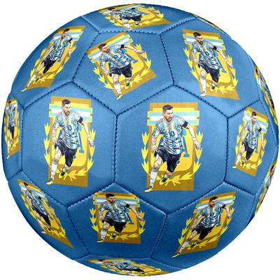 Argentina Football Legend Size 5 Soccer Ball Machine-Stitched Indoor/Outdoor Universal Football Soccer Accessory