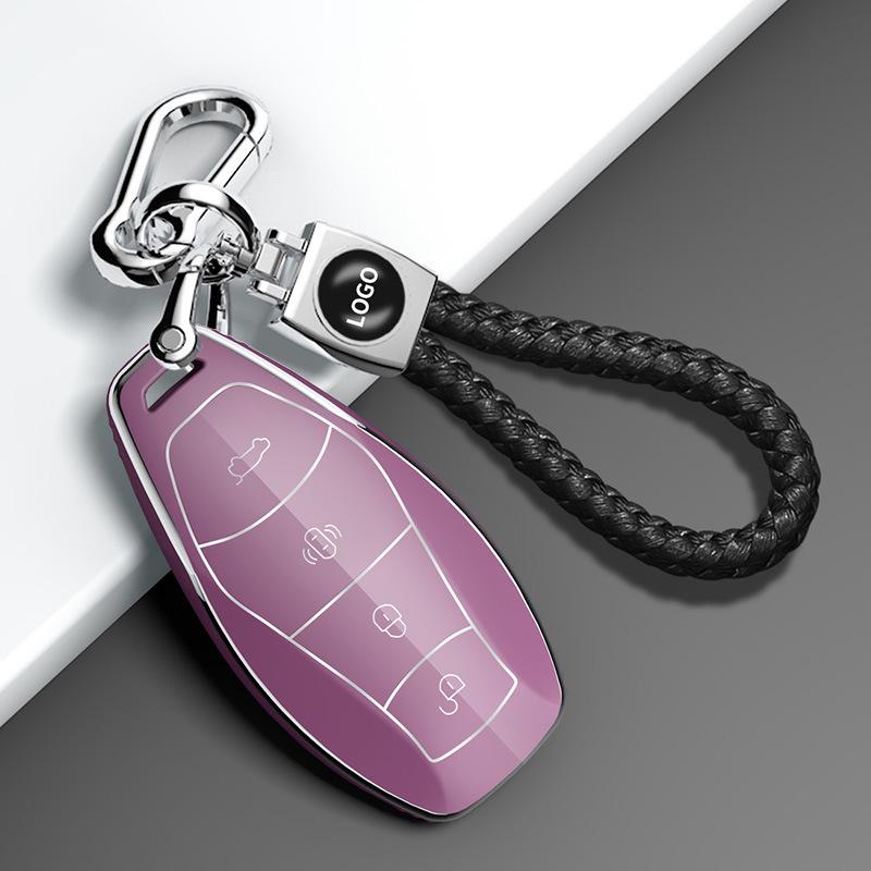High-End Protective Key Case for Hongqi Models HS5, HS7, H5, H9, HS9, H7