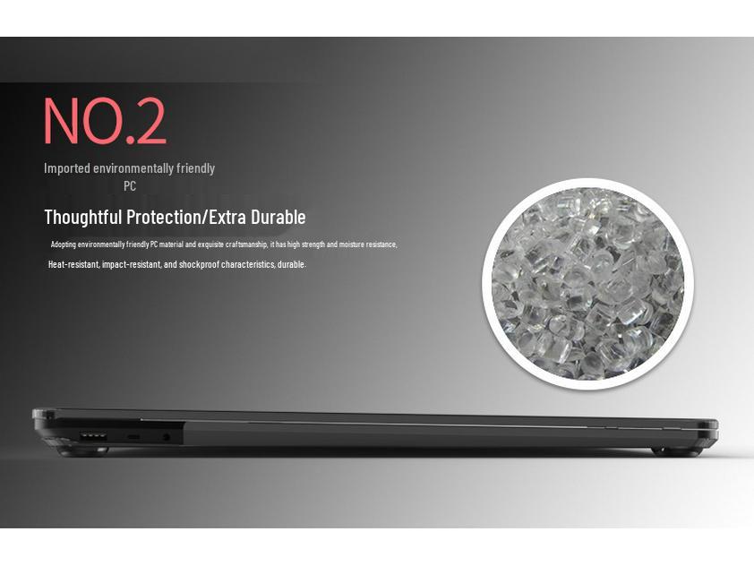 Transparent Protective Case for Microsoft Surface Laptop 3/4/5 - 13.5 Inch