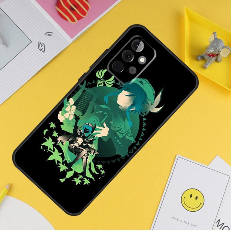 Genshin Impact Venti Hülle Für Samsung Galaxy A36 A16 A56 A06 A54 A34 A14 A13 A53 A12 A22 A32 A52 A35 A17 A15 A55