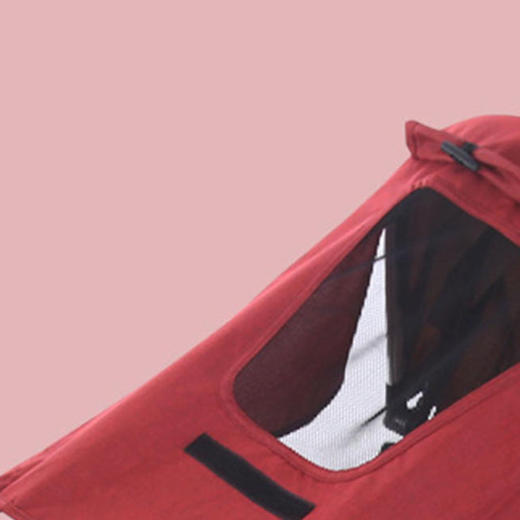 Baby Stroller Awning Universal Sunscreen Canopy Pushchairs Sun Shade UV Protection Rainproof Accessories Wine Red