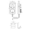 A84X-Handrad-Typ Universelles CNC MPG Pendant Handrad 100 Impulse 5V & Not-Aus CNC-Fräser Handrad