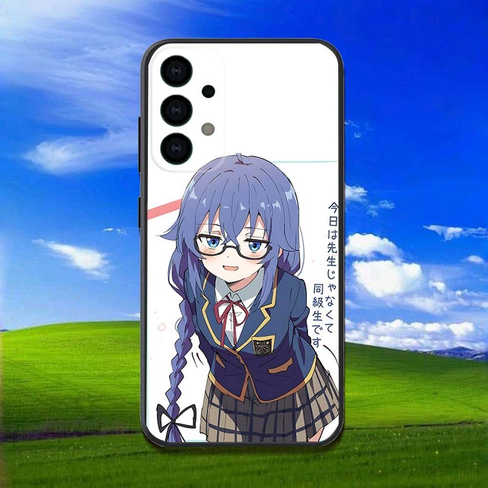 

M-Mushoku Tensei Roxy Phone Case For Samsung Galaxy A13,A21s,A22,A31,A32,A52,A53,A71,A80,Soft Black Shell Samsung a535g