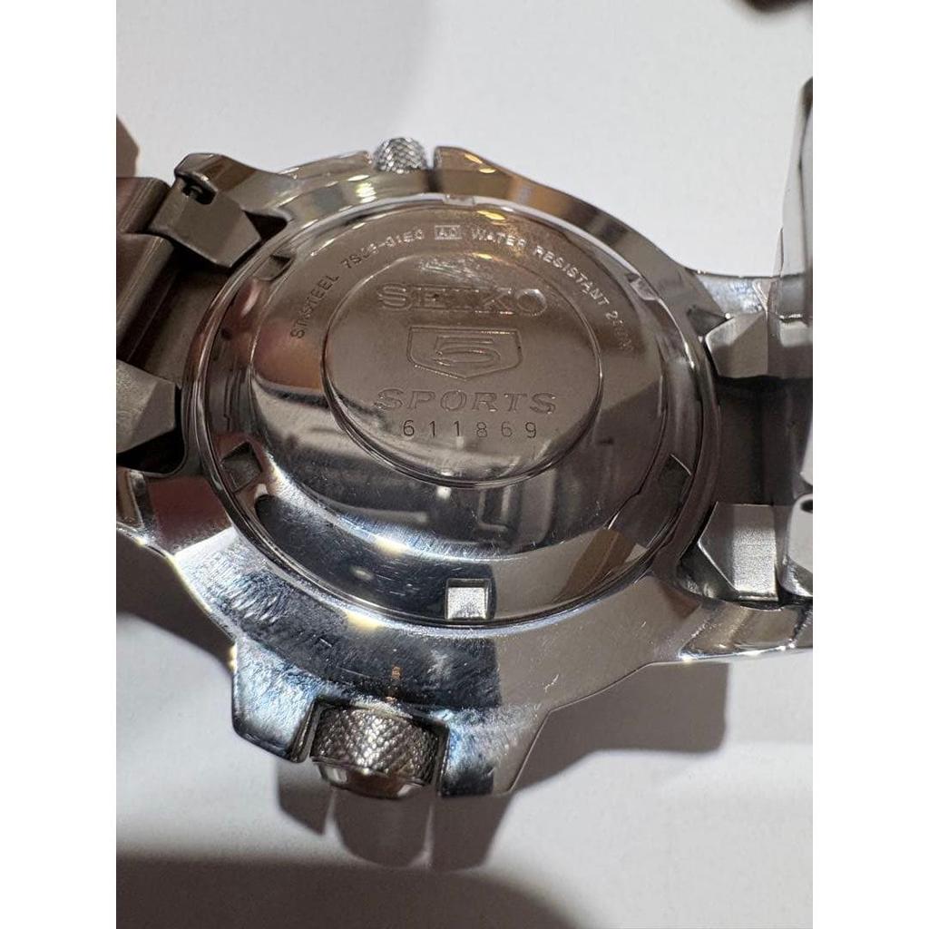 Used SEIKO SPORTS 5 Automatic Watch Black
