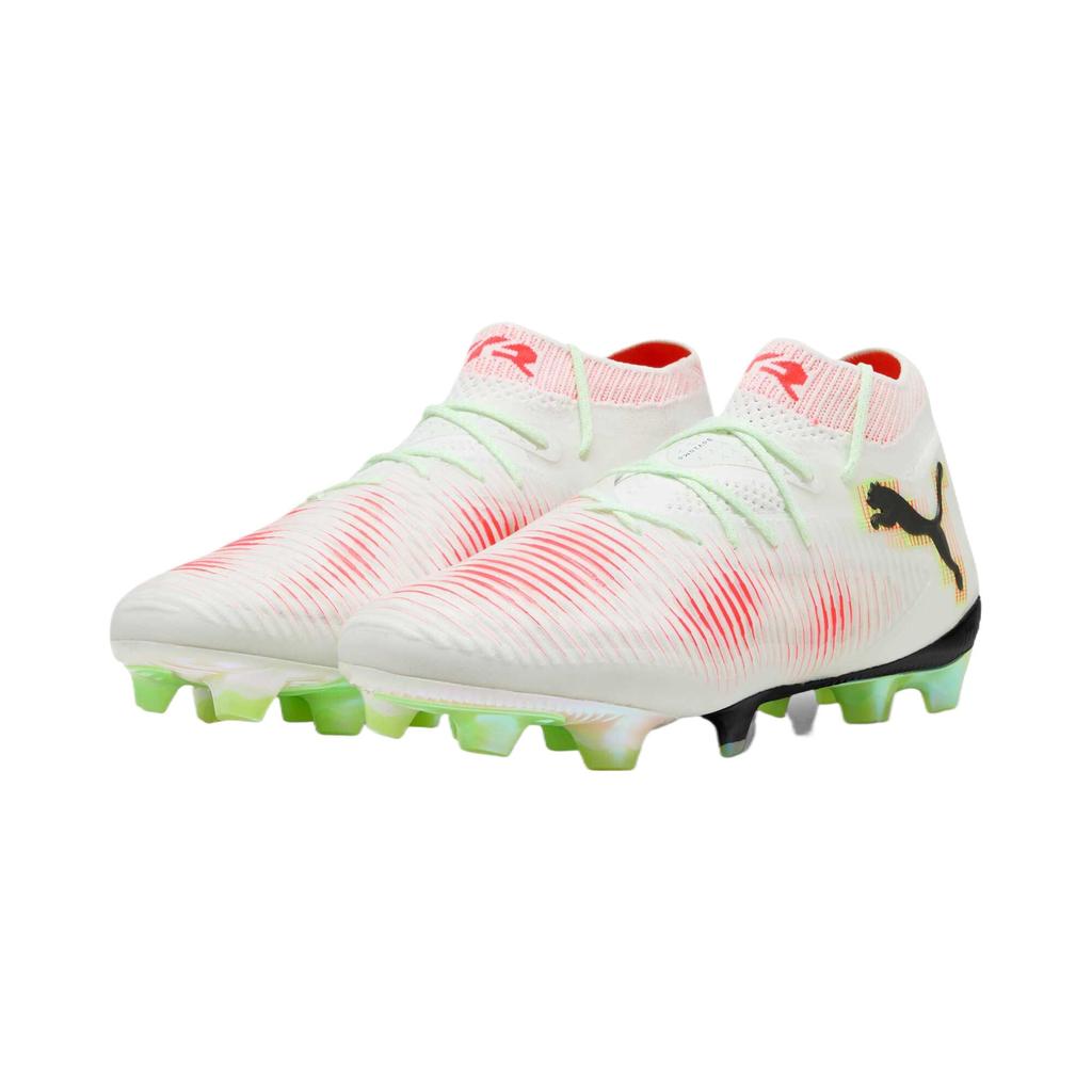 Puma Future Ultimate 8 FG Launch Pack Unisex Sneakers White Black Lime-Squeeze 108449-01