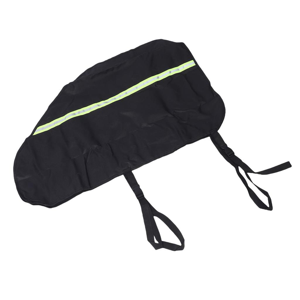 Drawbar Cover Reflective Anti Collision RV Hitch Cover for Travel Easy To Install Anti Dust