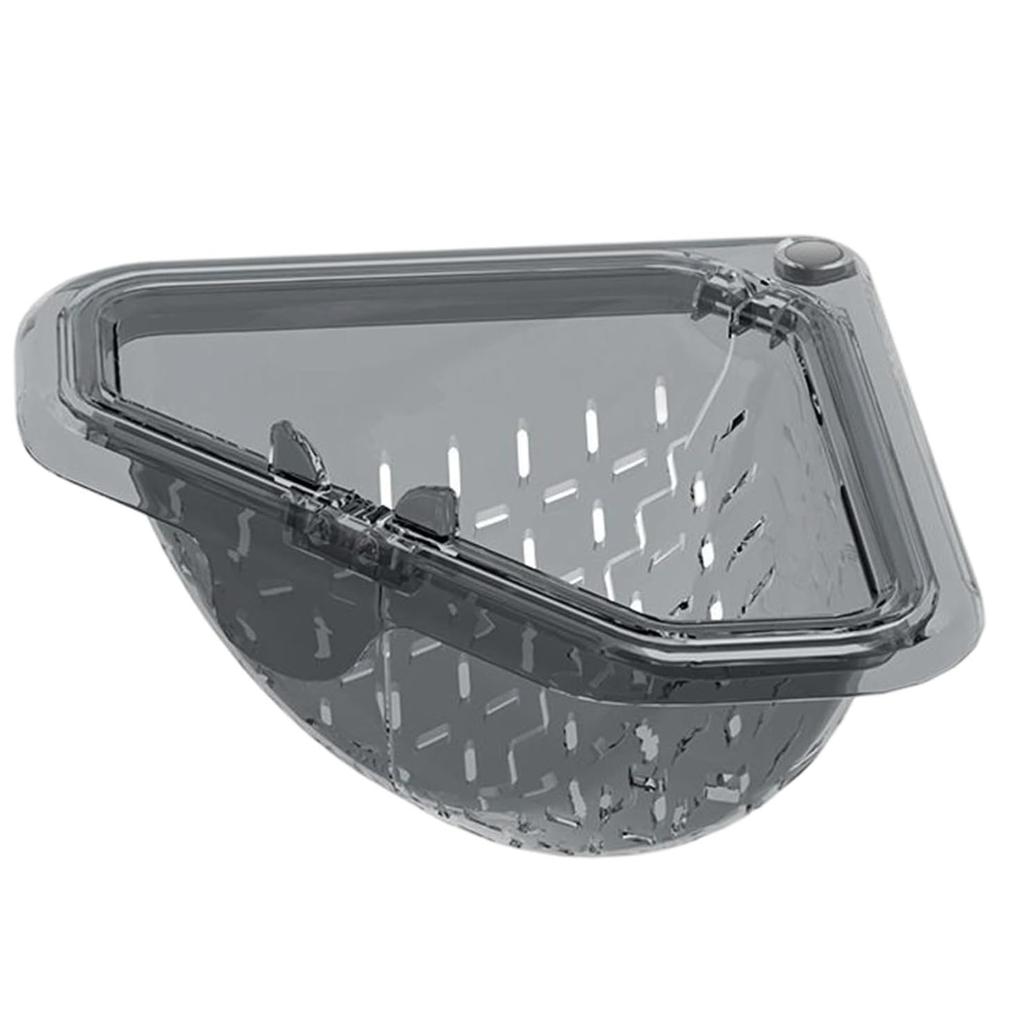 Triangular Basket Magnetic Drainer | Kitchen Sink Strainer | Sink Drainer & Storage Rack | Punch-Free Drainage Filter Baskets For Washing