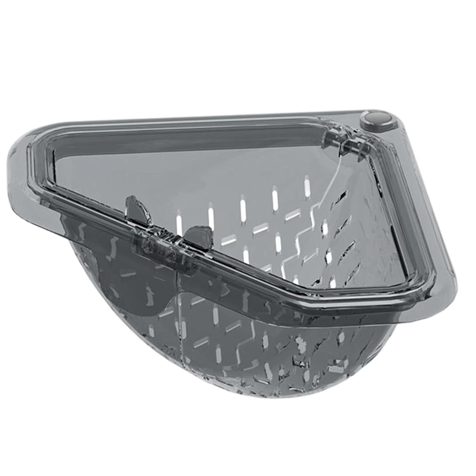 

Triangular Basket Magnetic Drainer | Kitchen Sink Strainer | Sink Drainer & Storage Rack | Punch-Free Drainage Filter Baskets For Washing One Size