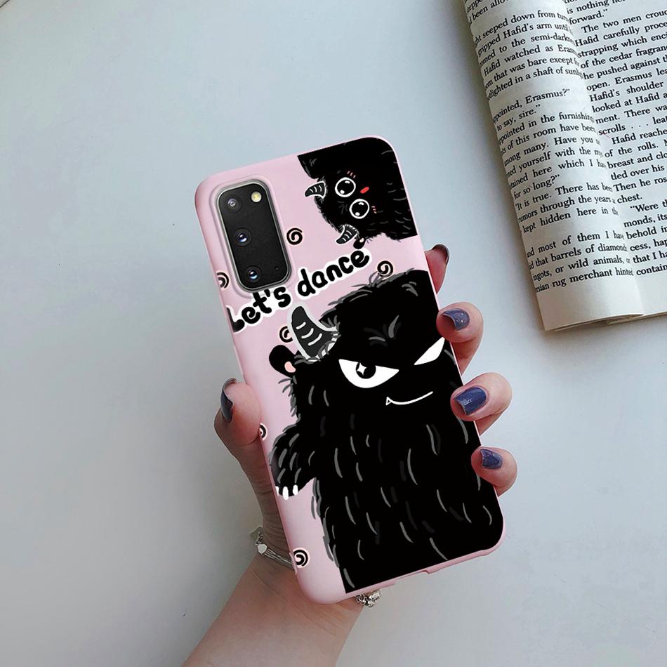 Case For Samsung Galaxy S20 FE Case S20 Ultra Soft Silicone Back Cover Phone Case For Samsung S20 FE S 20 Plus Case Cute Fundas
