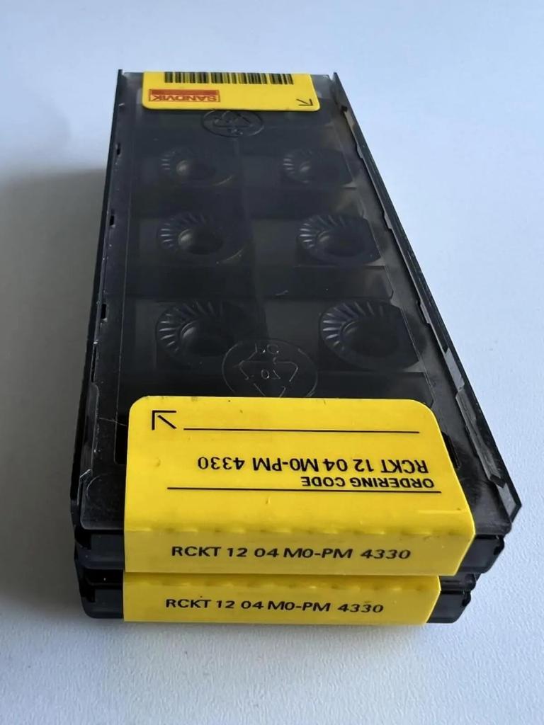 Original Sandvik / RCKT1204M0-PM 4330 / CNC lathe carbide blade 10 PCS