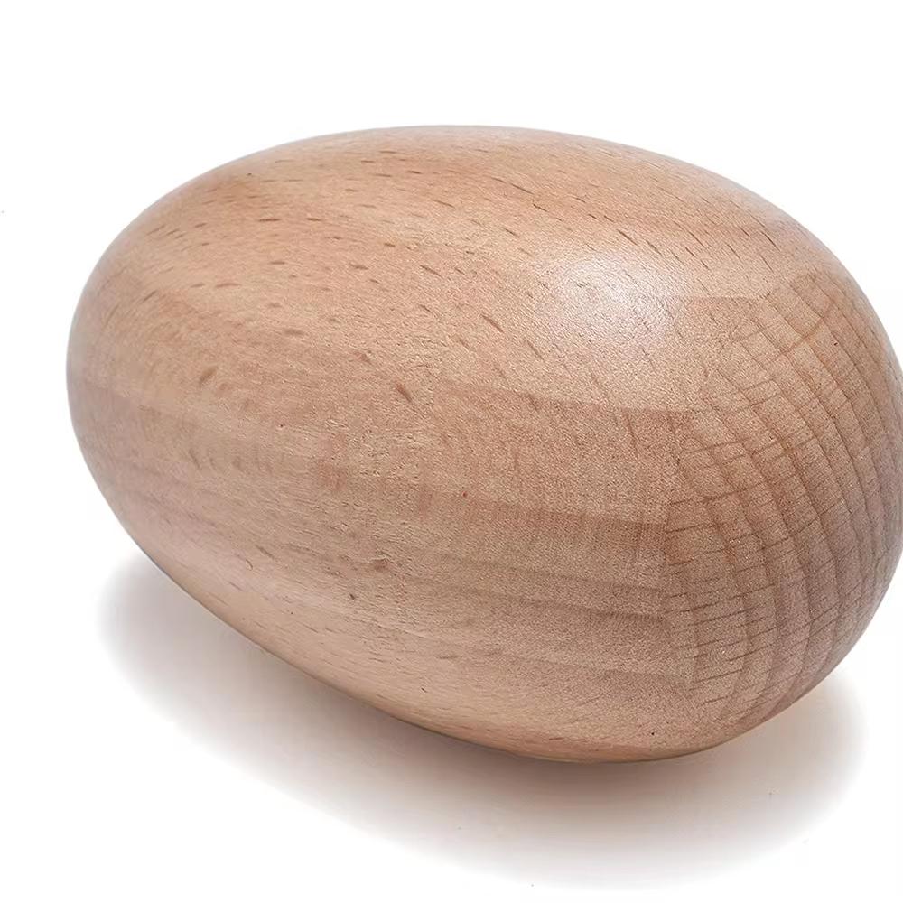 1Pcs Wooden Woven Sewing Eggs Creative Wooden Crafts Repair Tools Sewing Accessories