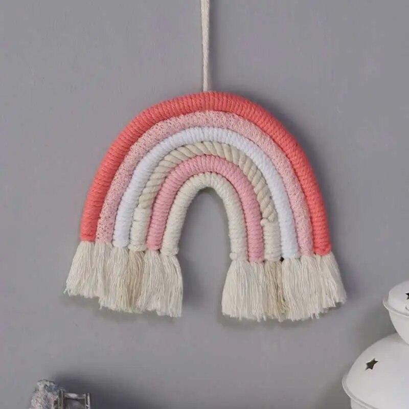 Simple Rainbow Wall Hanging Decoration Home Hanging Decoration Background Wall Decoration Tapestry Christmas Decoration Hangings