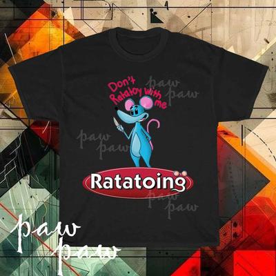 Nuova T-shirt da uomo Ratatoing logo divertente taglia dalla S alla 5XL