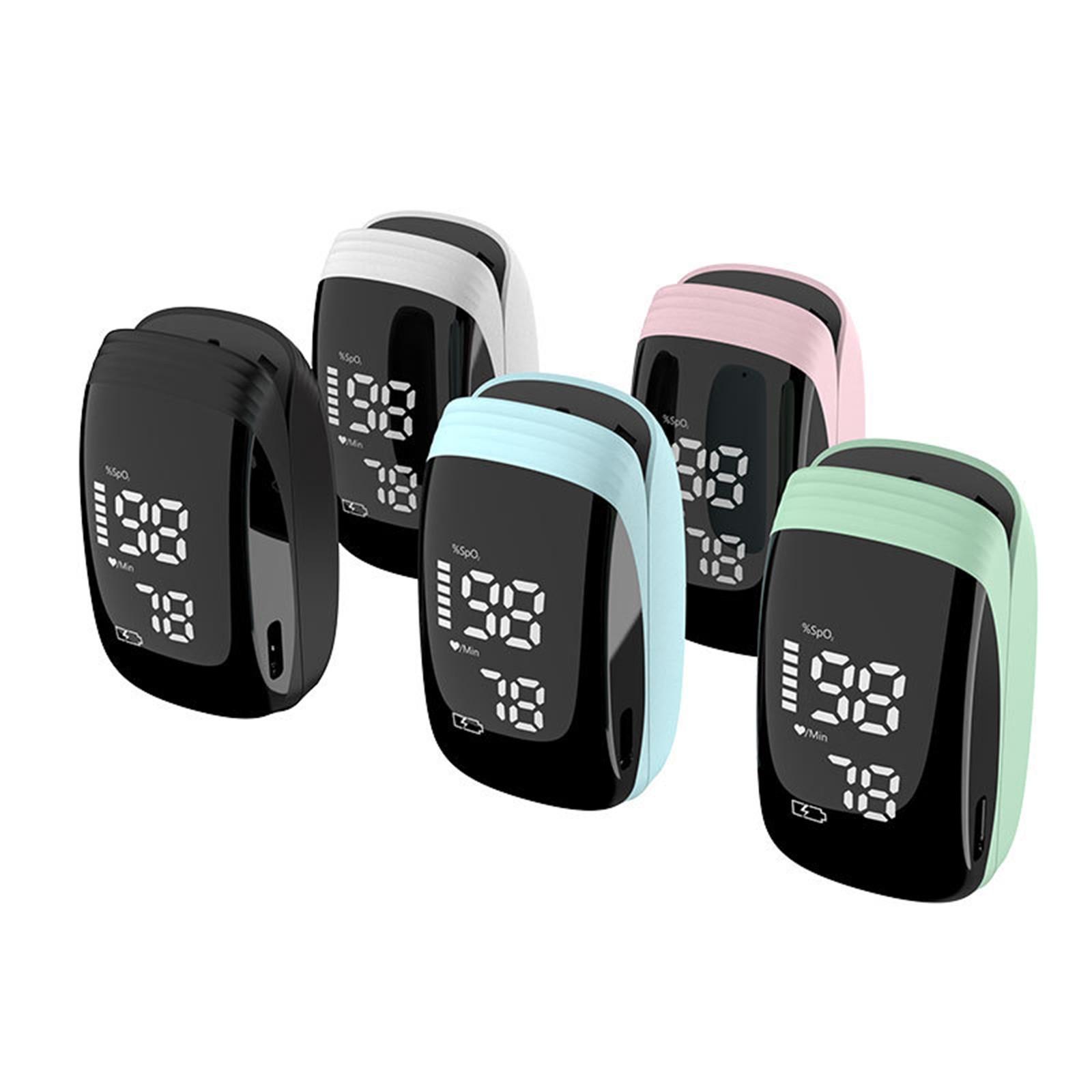 

Finger Clip Precision Blood Oxygen Saturation Detector Heart Rate One Size чорний