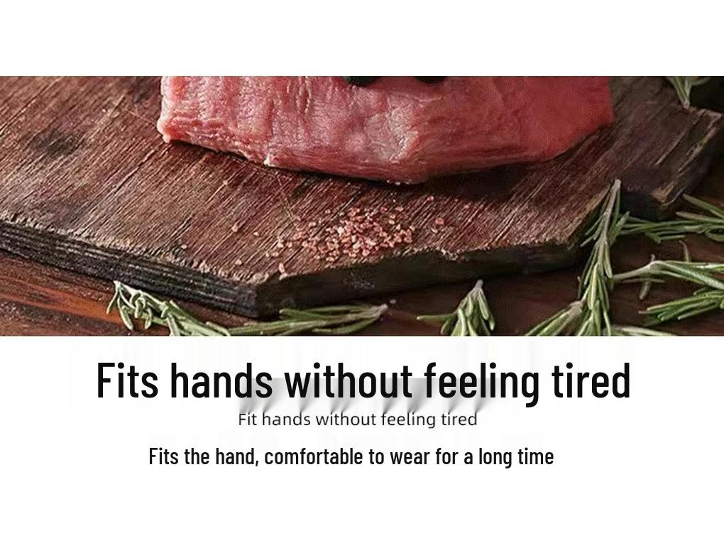 Black Nitrile Oil-Resistant Non-Slip Thickened Disposable Gloves for Industrial and Household Use