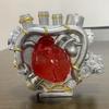 Resin Ornament for Home Decor Decorative Figurine Resin Engine Heart Figurine for Home Office Decor Unique Sculpture