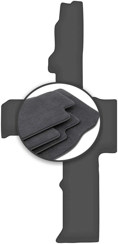 Tapis de voiture premium pour: VW Grand California 0 (2019-)