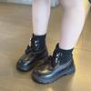 Chic Sweet Girls Princess Boots Elegant Bowknot Children's Fashion Boots Lolita Style Kids Versatile Ankle Socks Boots Versatile
